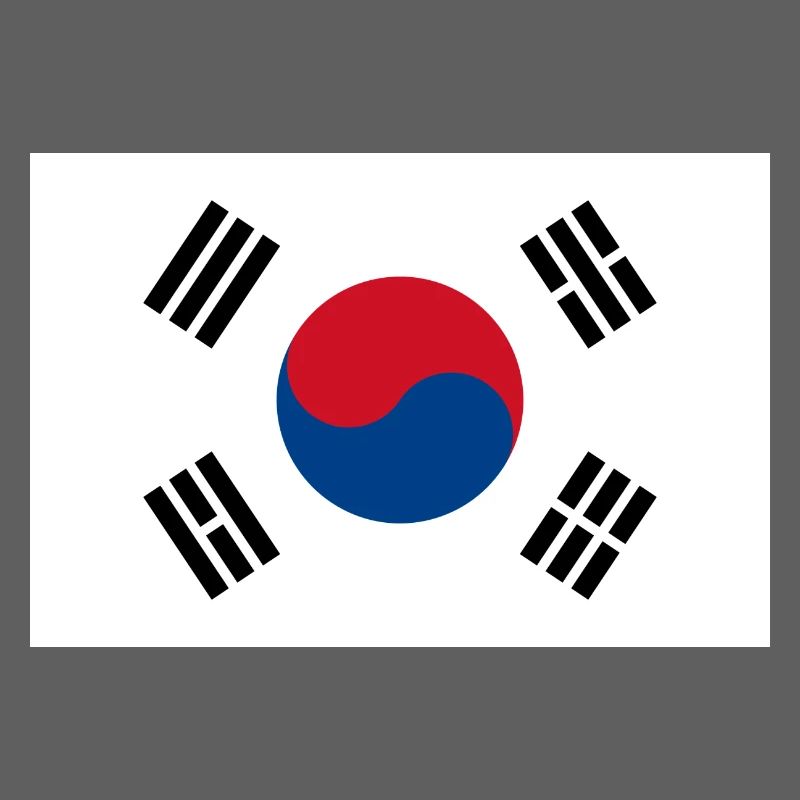 Drapeau de la Corée du Sud