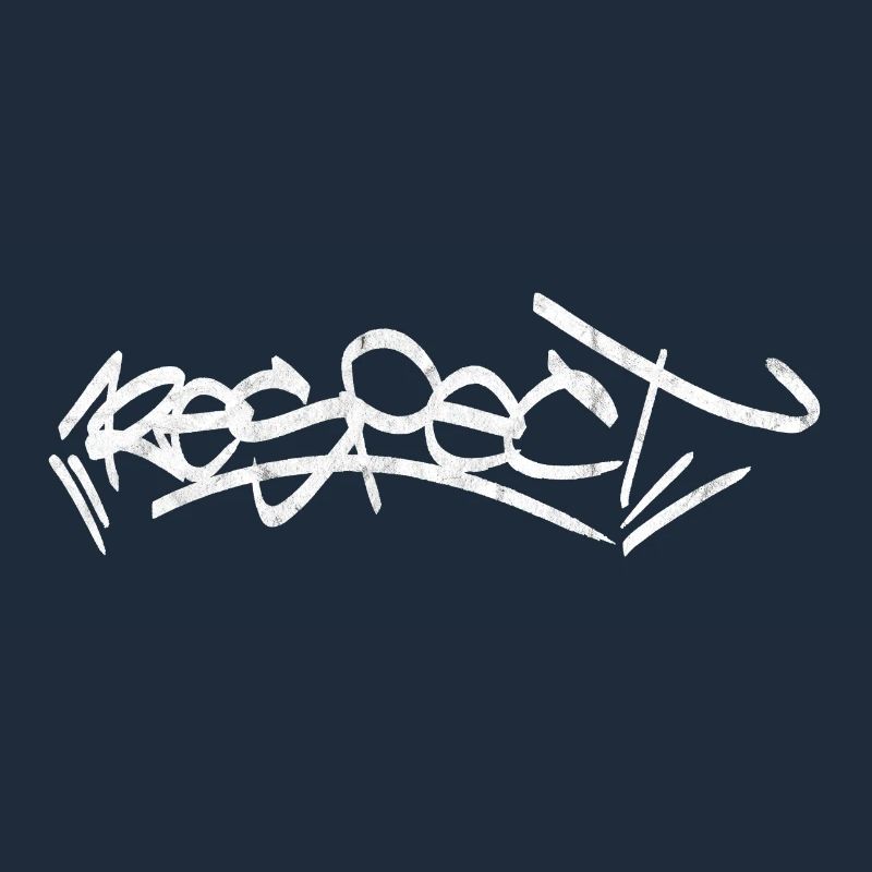 respect graffiti tag