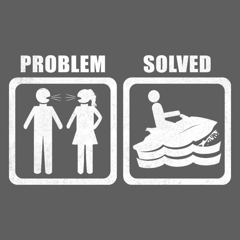 Jet Ski Shirt - problem solved