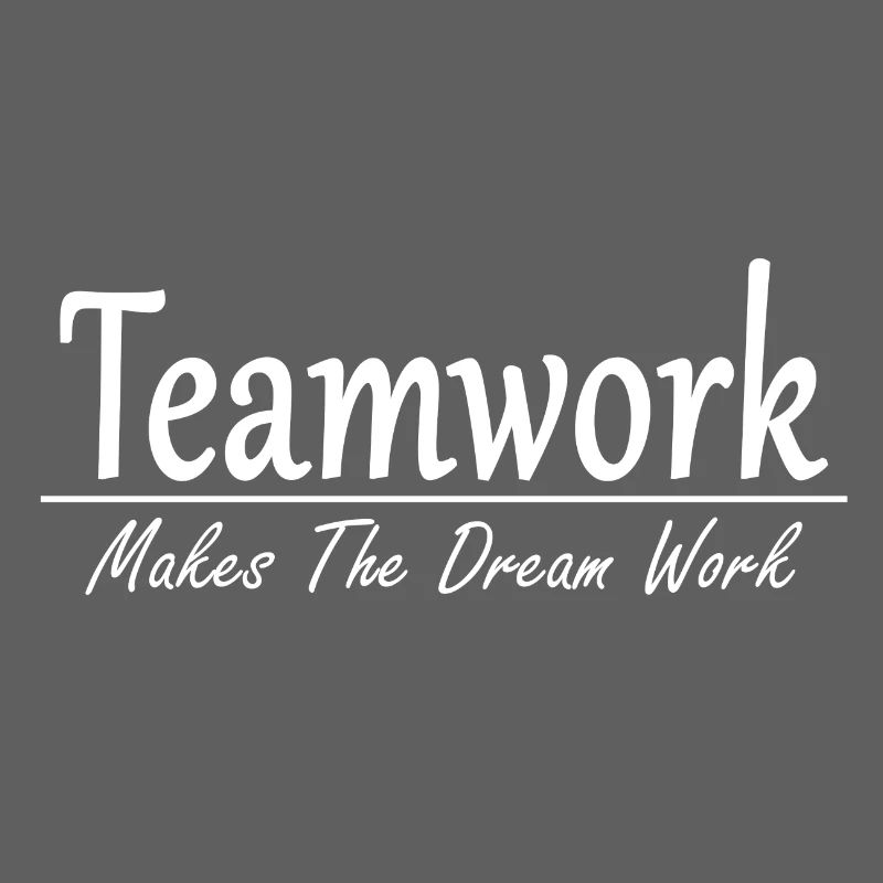 Teamwork makes the Dream work - Geschenkidee