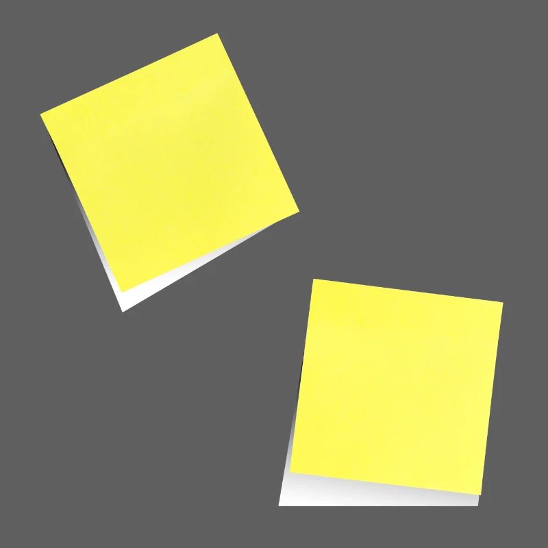 yellow notepad , sticky note , sticky note