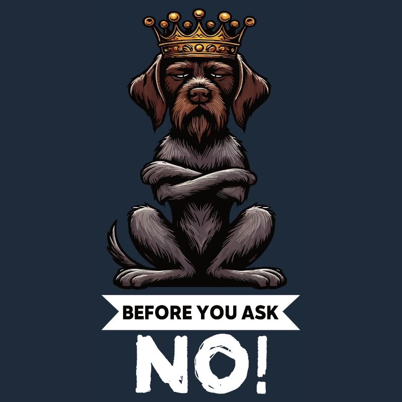 Before You Ask Deutsch Drahthaar Drahthaarhalter