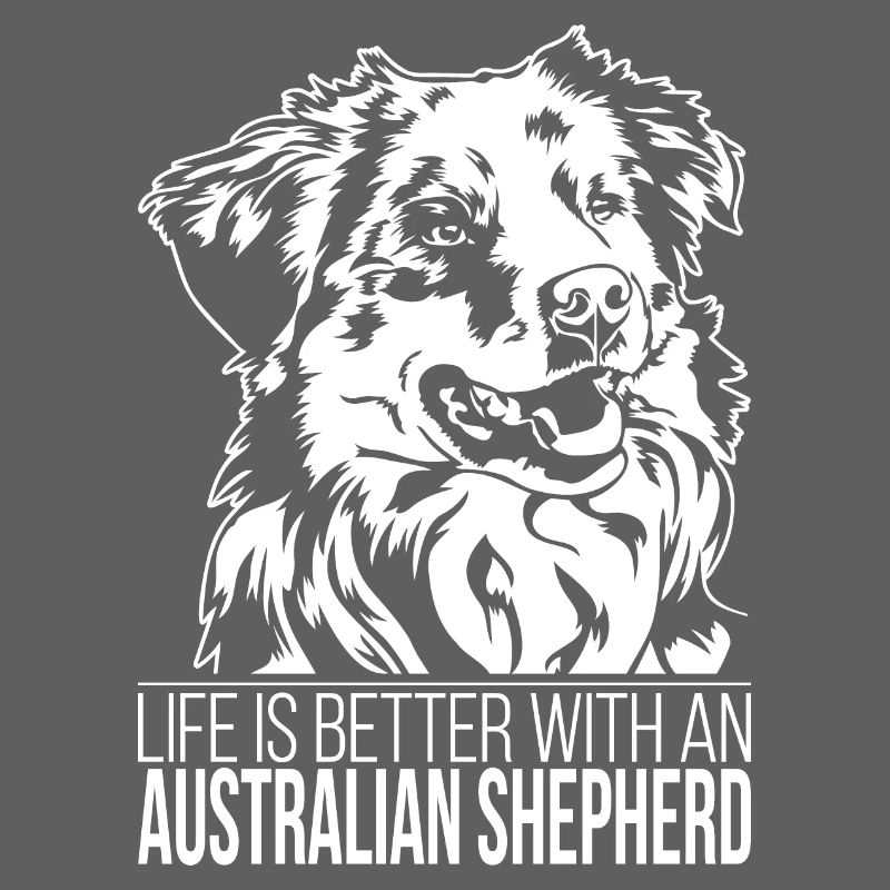 Australian Shepherd Hunde Spruch Aussie Wilsigns