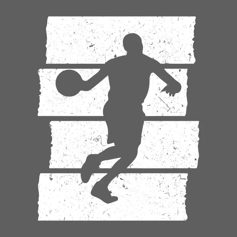 Basketteur de basket-ball Sunset