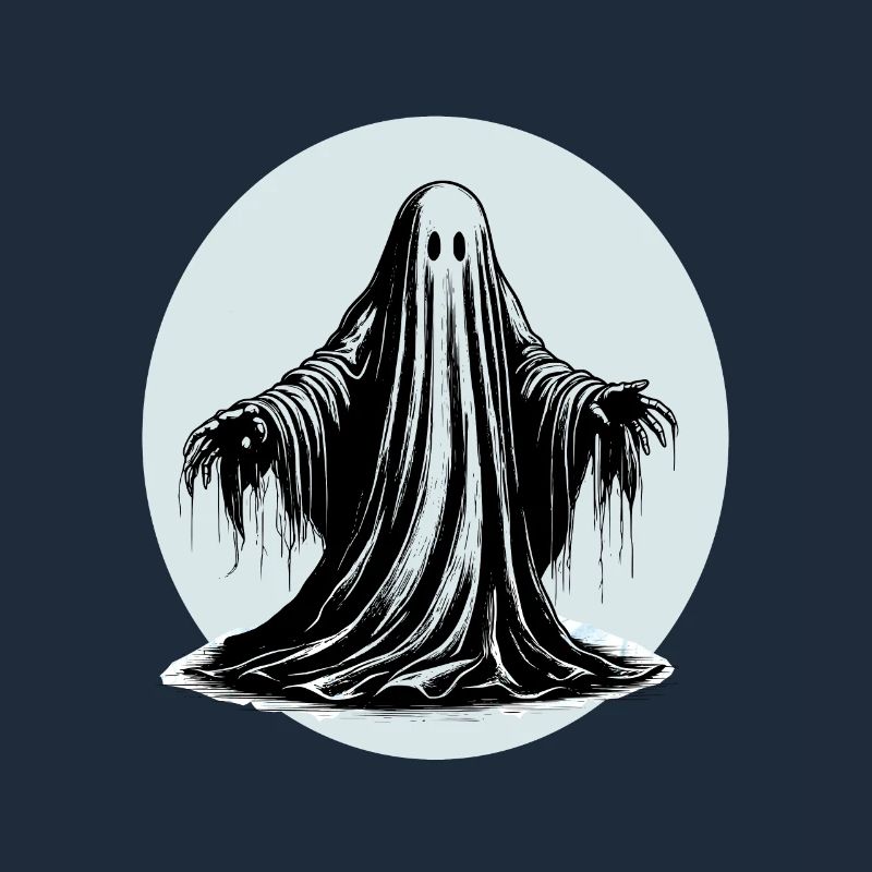 Conception graphique fantôme cool