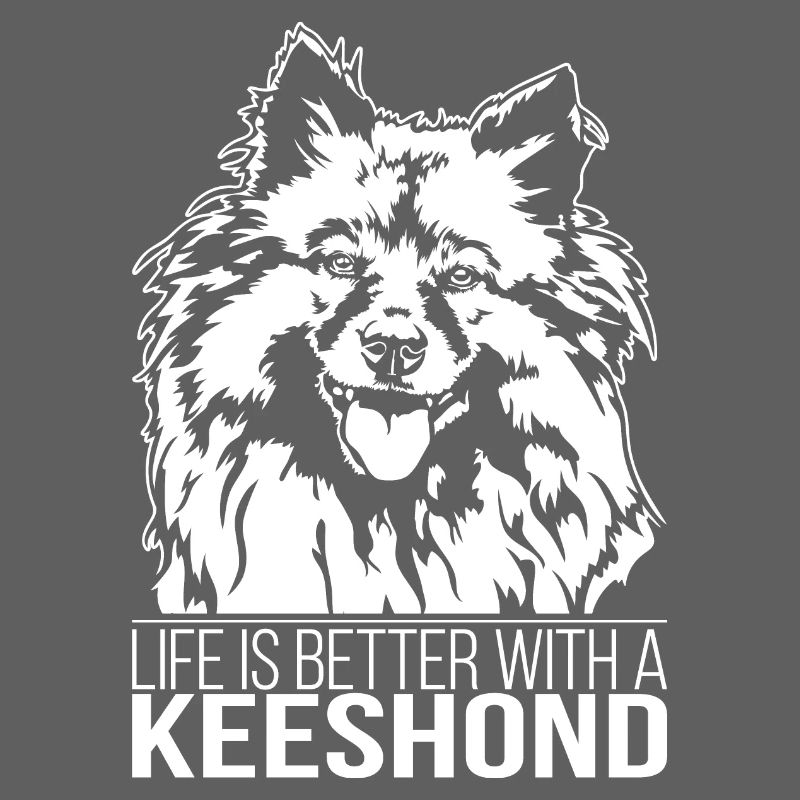 Keeshond life is better Wolfsspitz Dogs Wilsigns