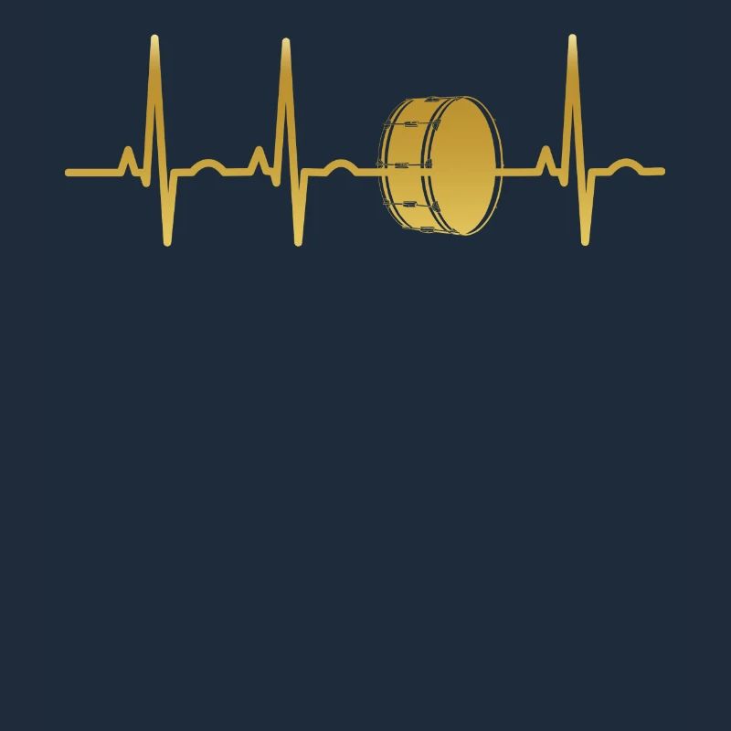 evolution ekg heartbeat drum drum drums