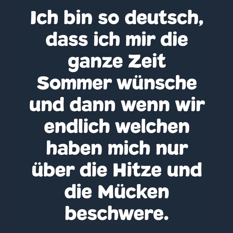Funny saying typical German