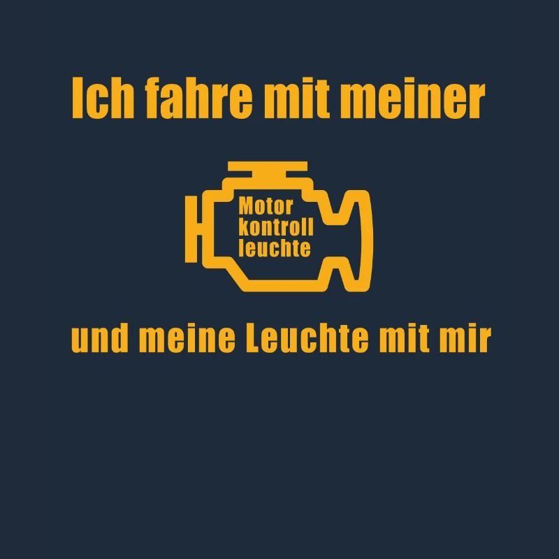 I drive with my engine indicator light