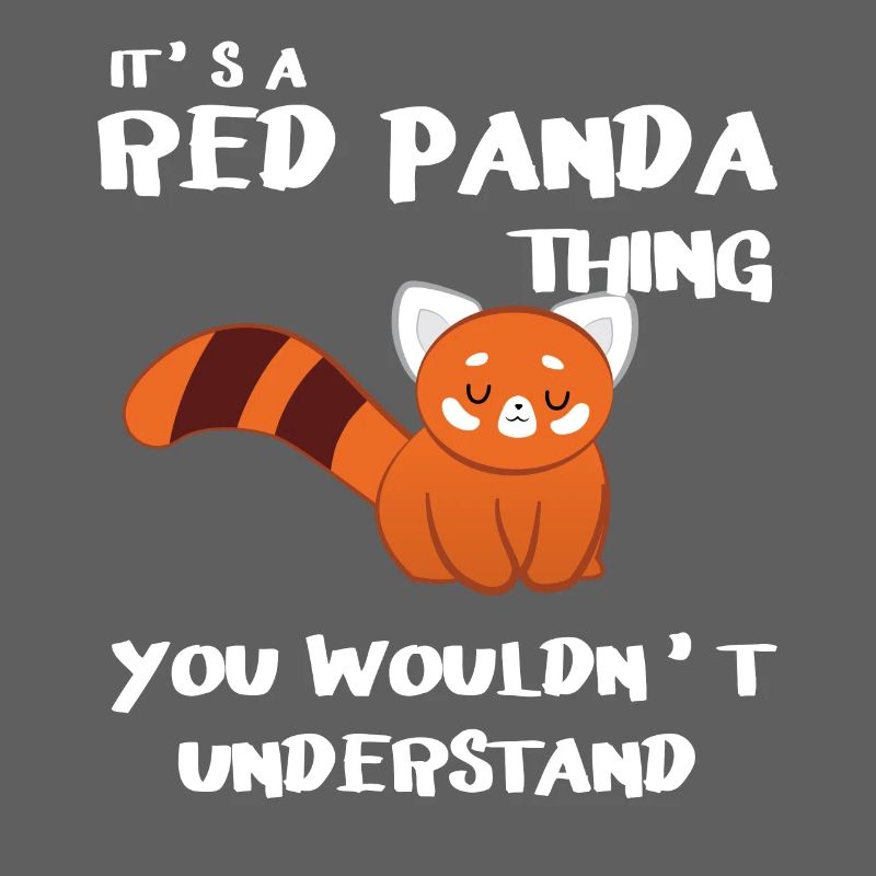 Red Panda - Cat Bear - Panda lover - Panda