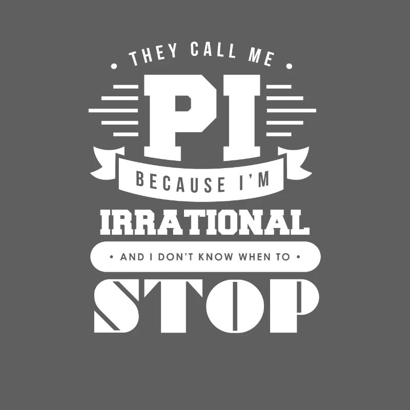 You call me PI math math gift