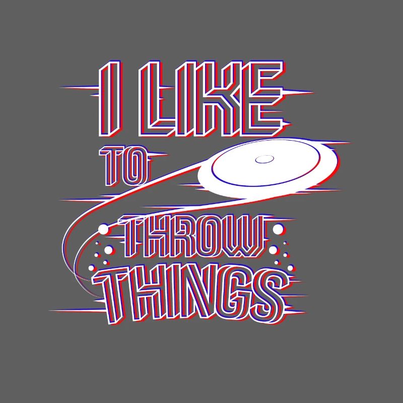 Frisbee throw things