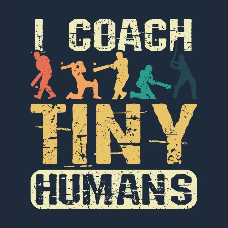 I coach tiny humans cricket coach
