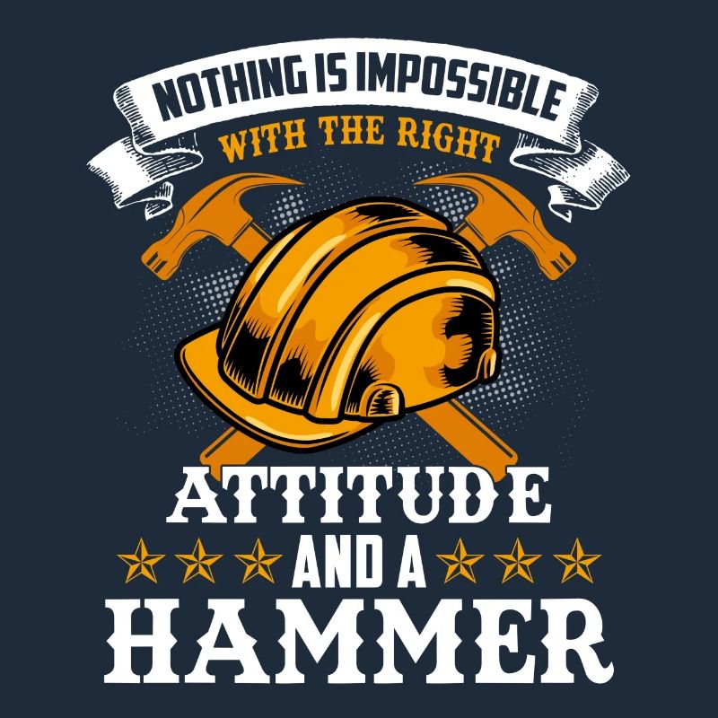 construction worker hammer