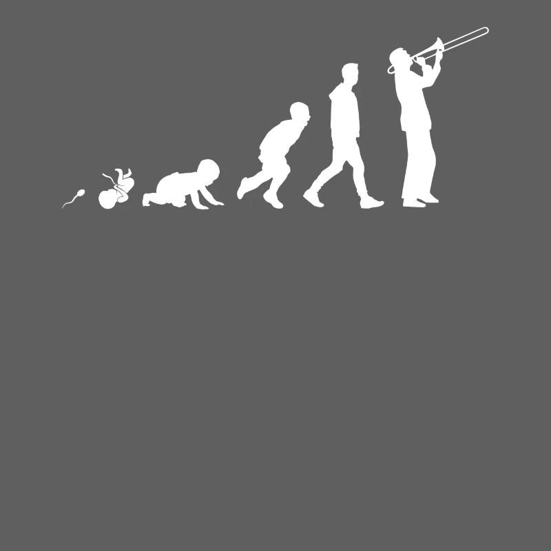 Posaune Fun Shirt Geschenke Grow Evolution
