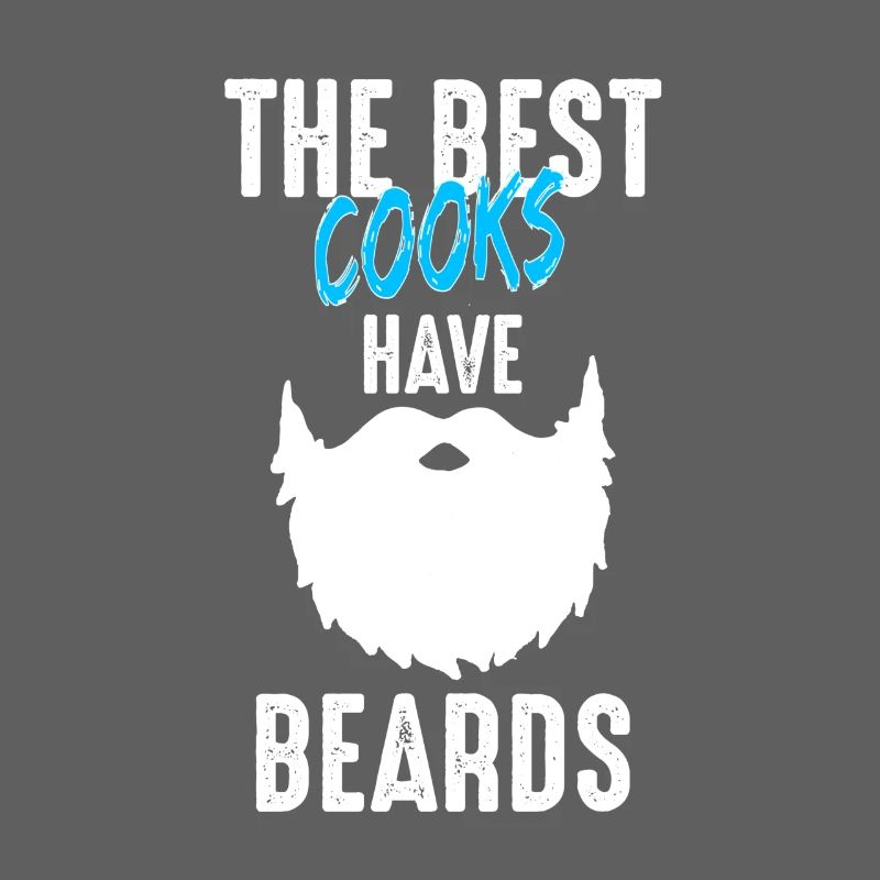 Koch Kochen Kochen Bart Bartträger Geschenk