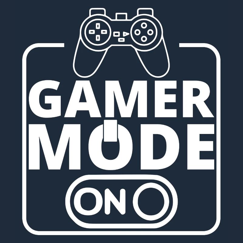 Gamer Mode On Controller Logo