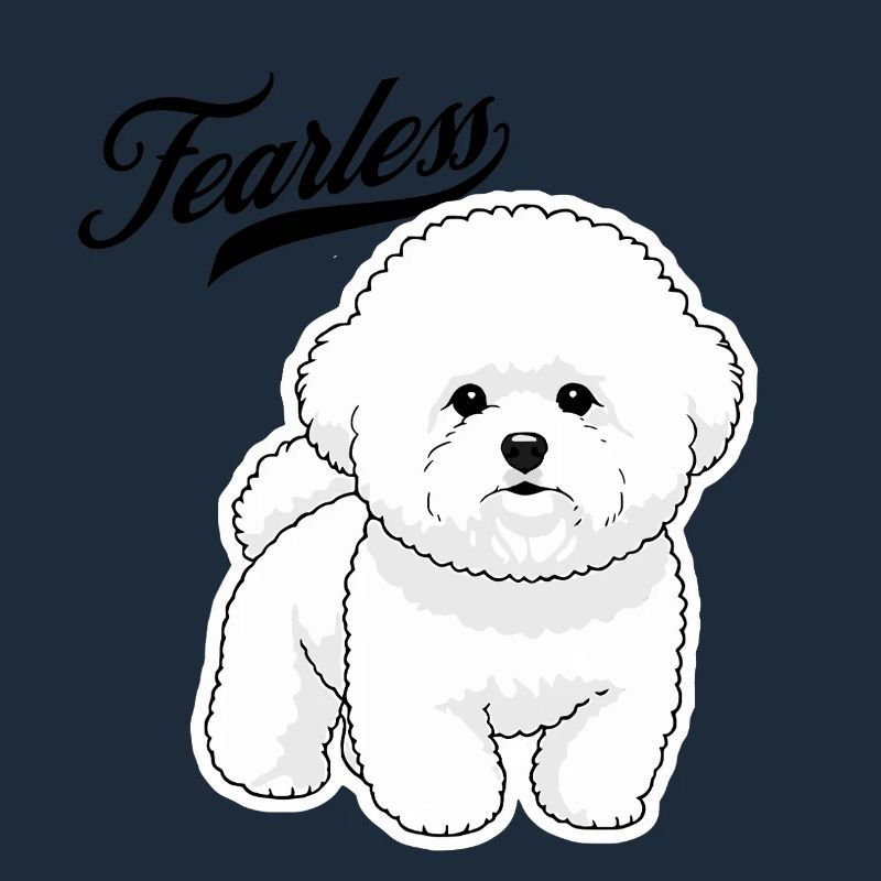 Furchtloser Pudel