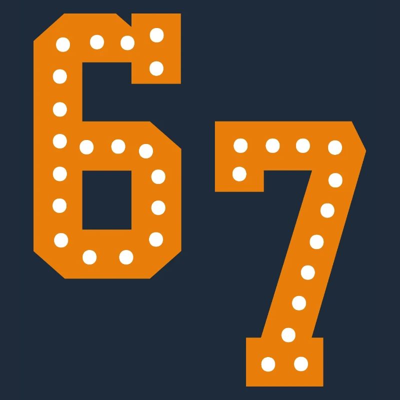 6 7 – Trendy minimalist text design,