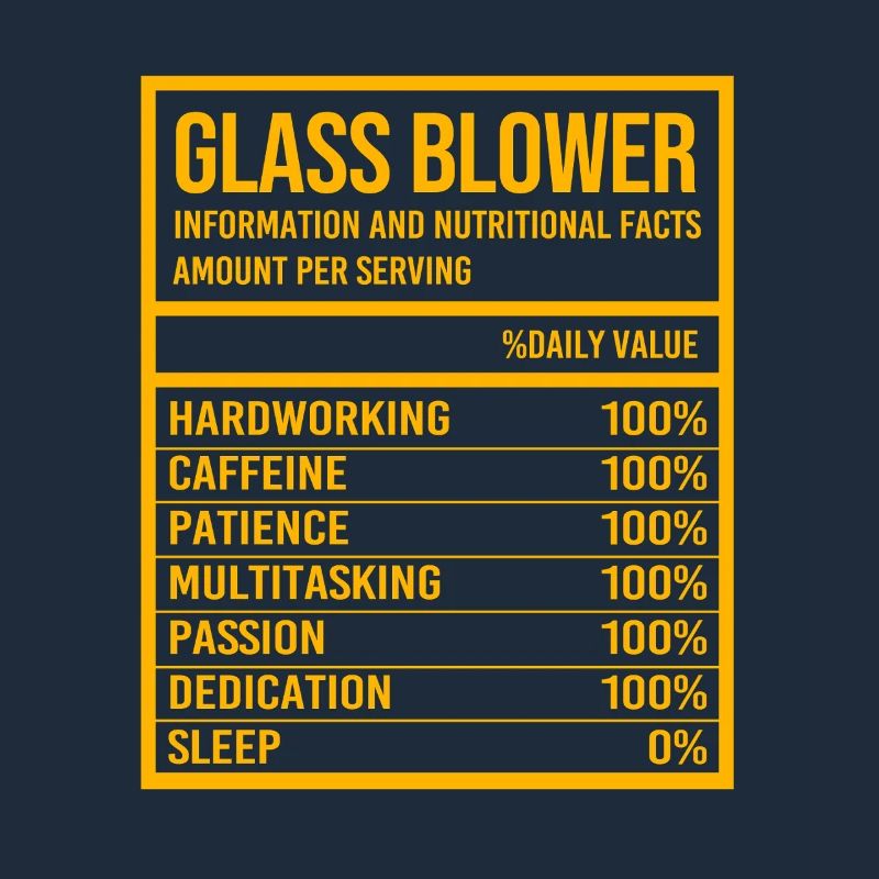 Glasbläser Glas