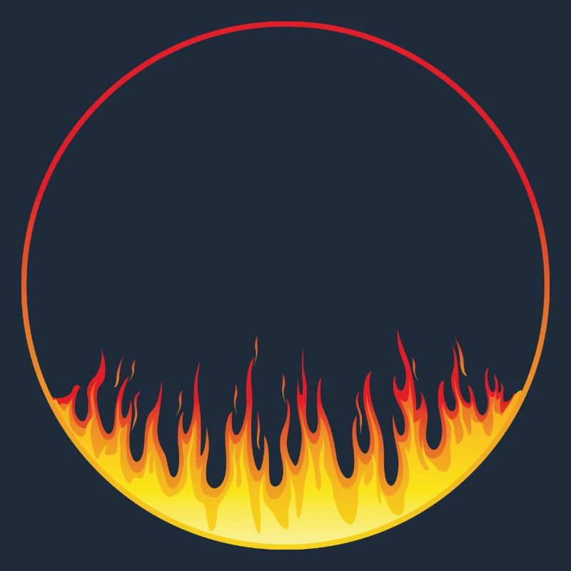 Circle on fire