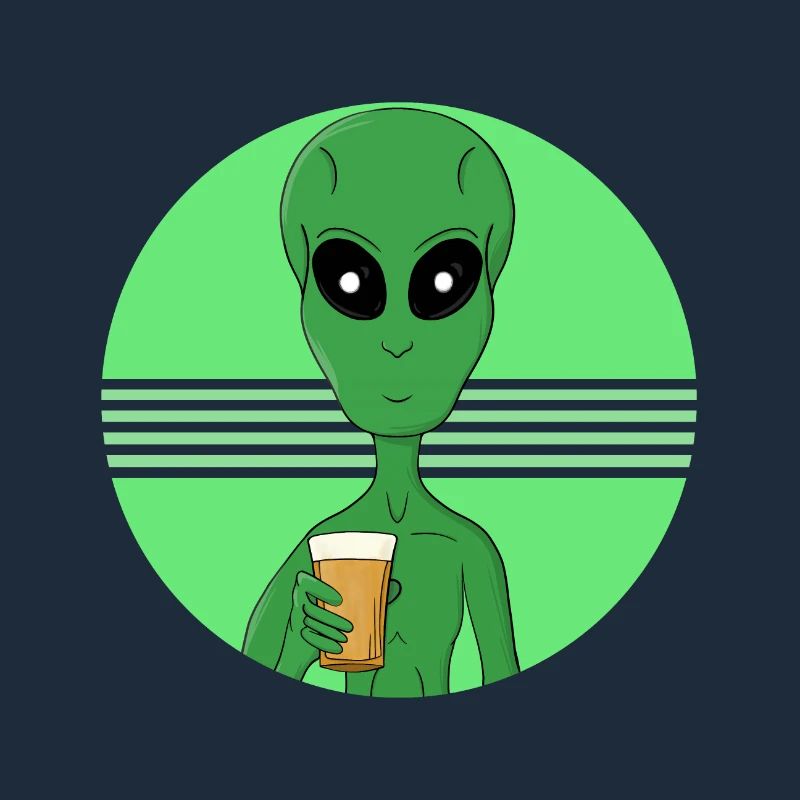 An Alien Having Fun