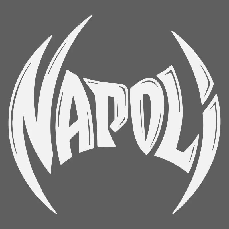 Napoli Crest Typography