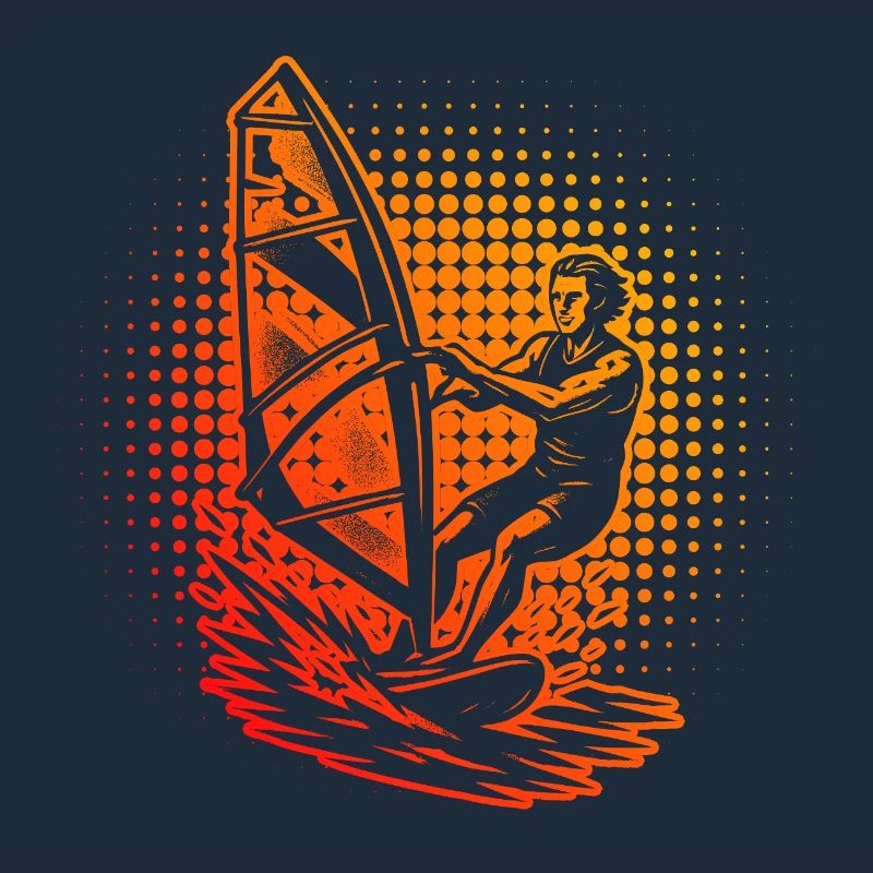 Conception compacte de planche à voile pour la planche à voile