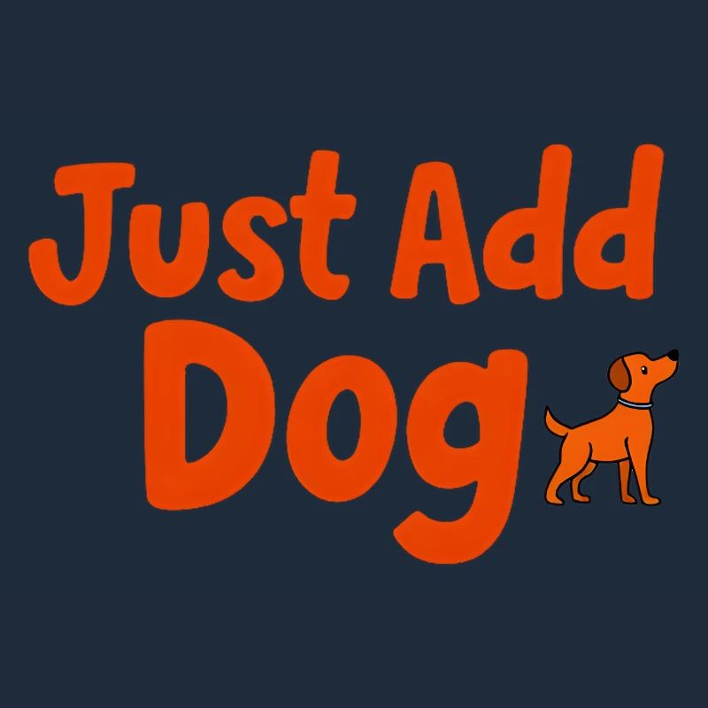 Ajoutez simplement l’impression de chien