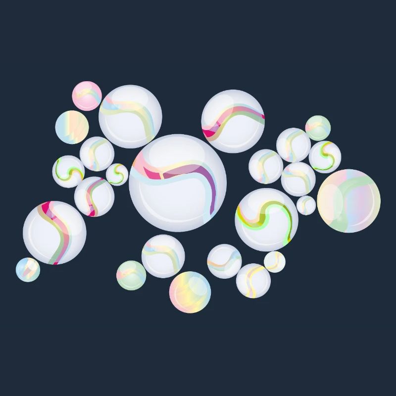Marbles with Pattern – Shimmering Elegance