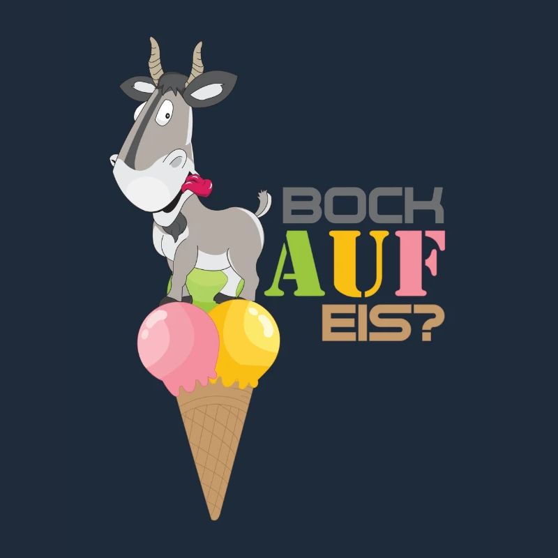 Bock auf Eis.