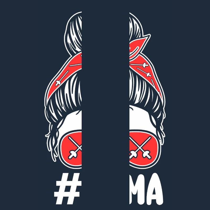 Fechter Mama Mutter Fechten