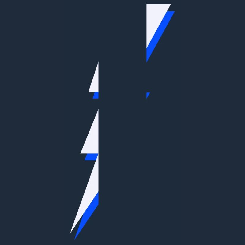 Blitz 4 blau