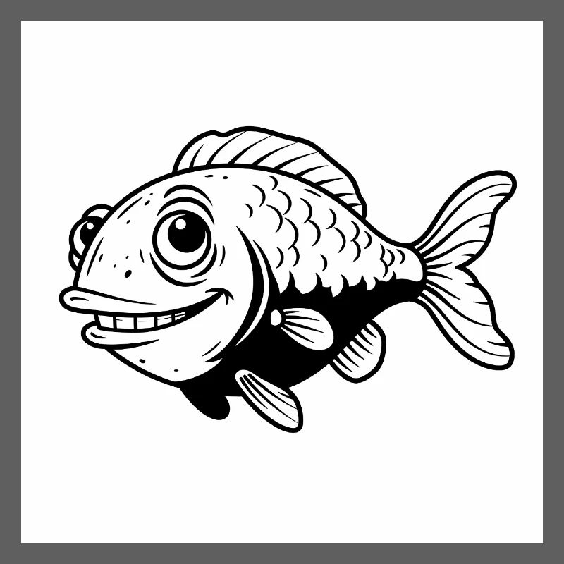 Fisch, Fun, Flossen - Ich bin der Chef im Teich