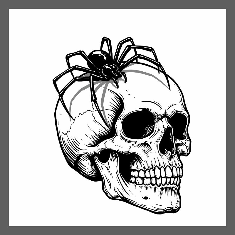 Skull & Spider - When Death Crawls