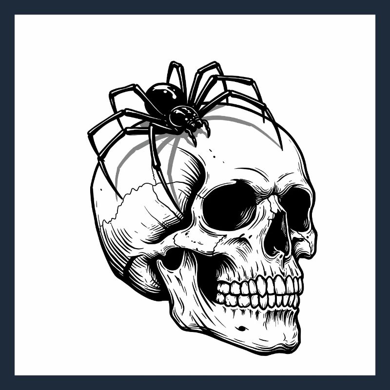 Skull & Spider - When Death Crawls