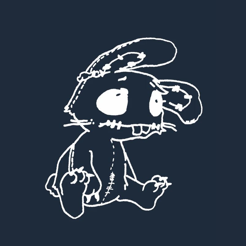 Sad Rabbit - drôle de lapin emo