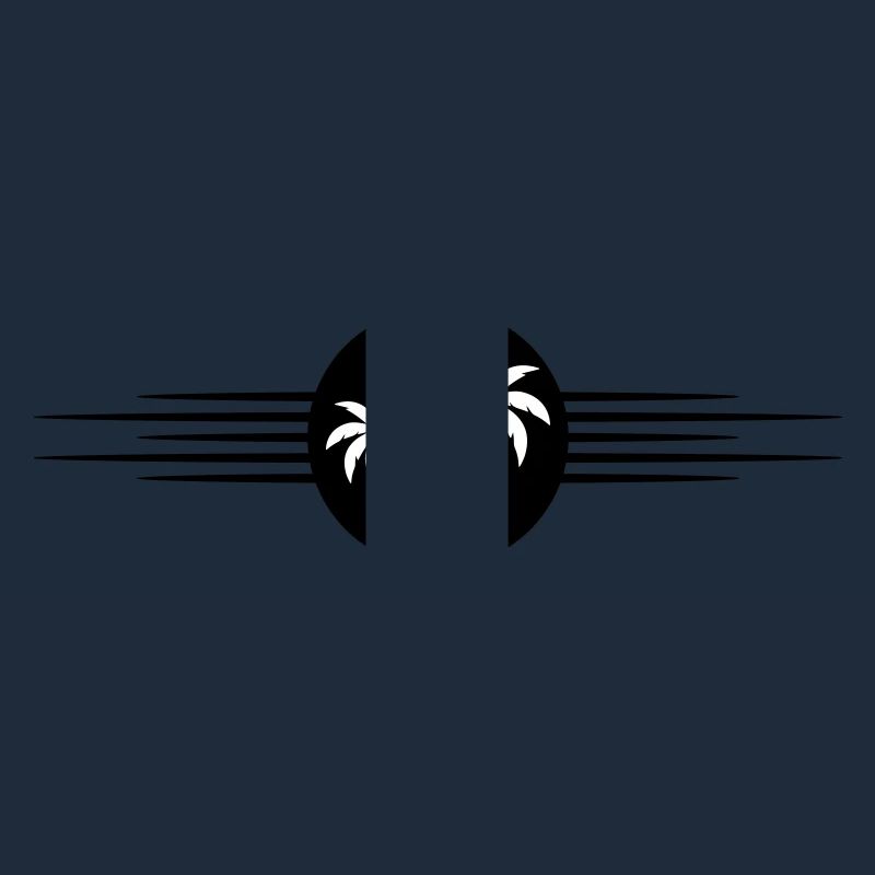Palm Tree Symbol Island