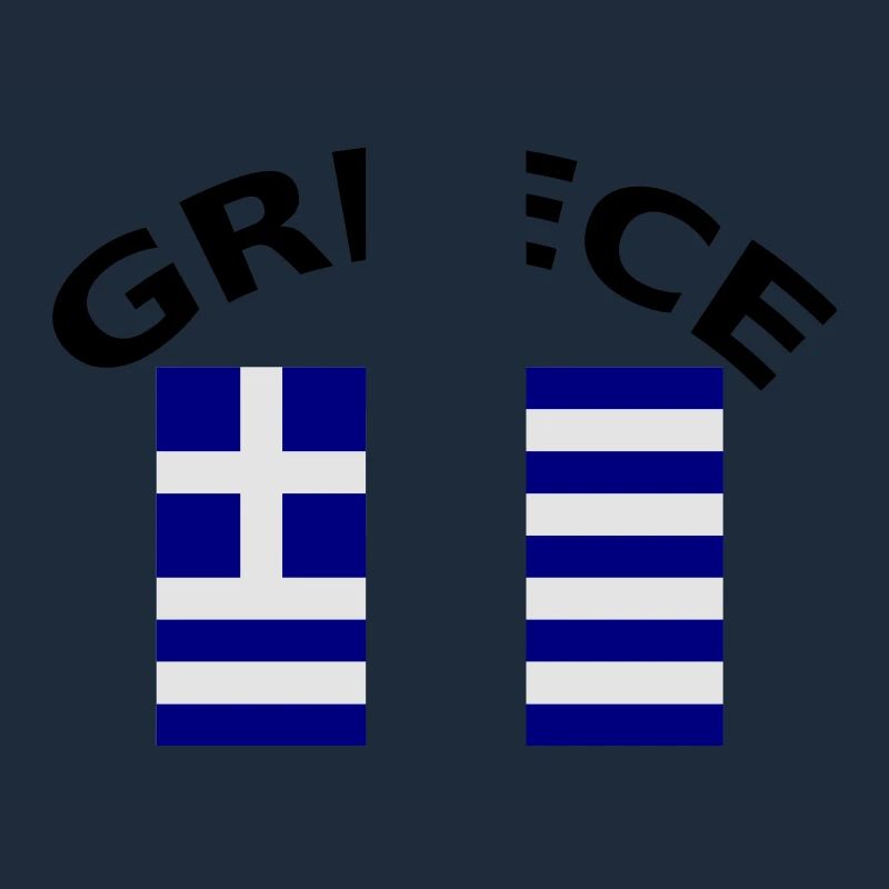 Grèce, Grèce, drapeau, drapeau