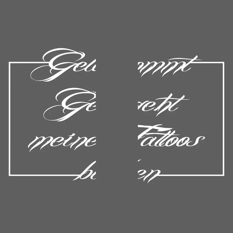 Tattoo Spruch, tattoo