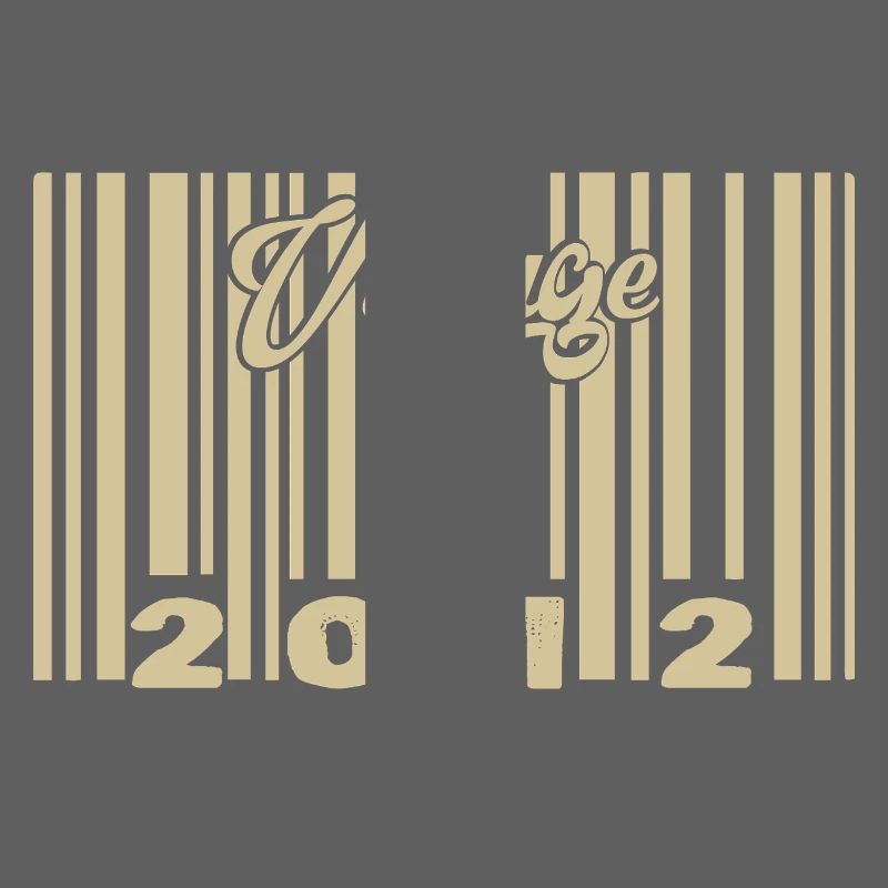 vintage 2012 Barcode 2012: Year 2025.