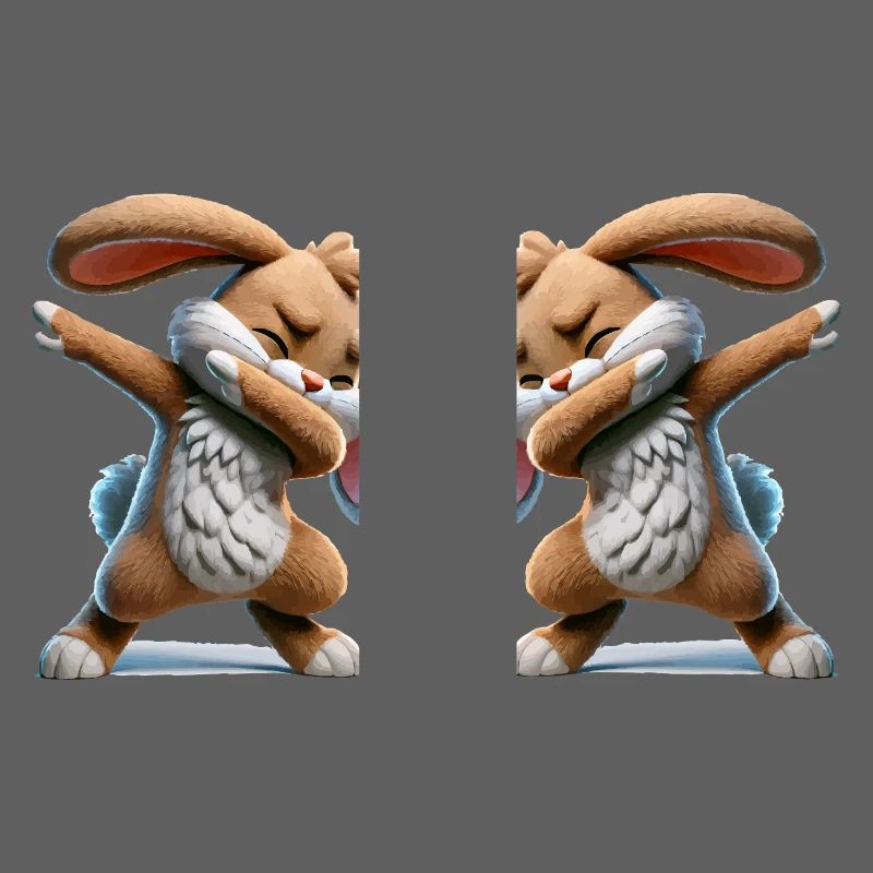 Rabbit Dabbing Comic 2