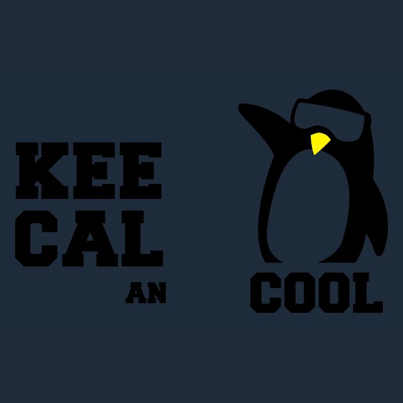 penguin keep calm