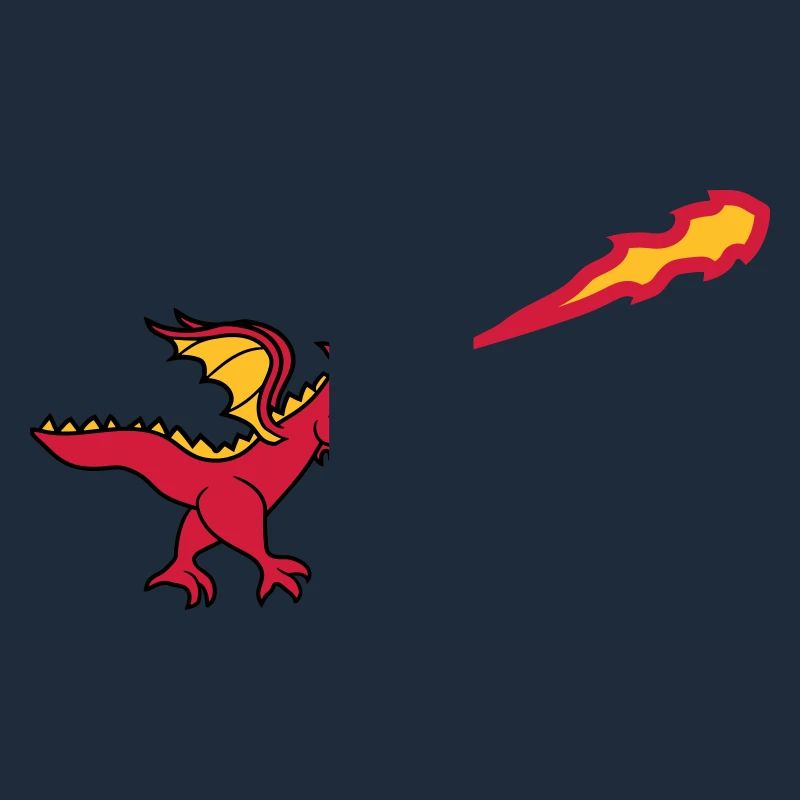 flammes de cracheur de feu chaud courir aller gran