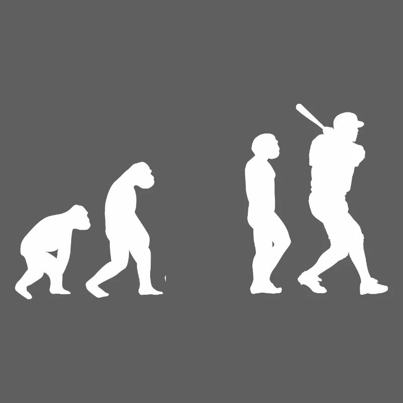 Baseball Player Evolution Baseball