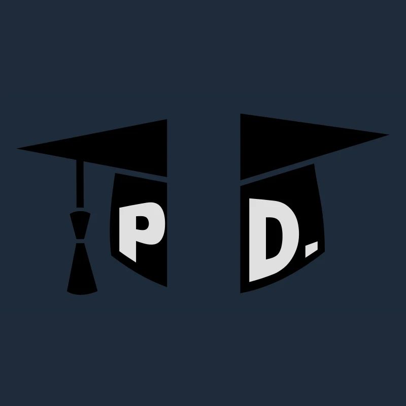 Doktor - Studium - Geschenk - Doktorhut - PhD