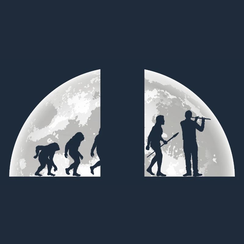 Flûtiste Evolution Flûte