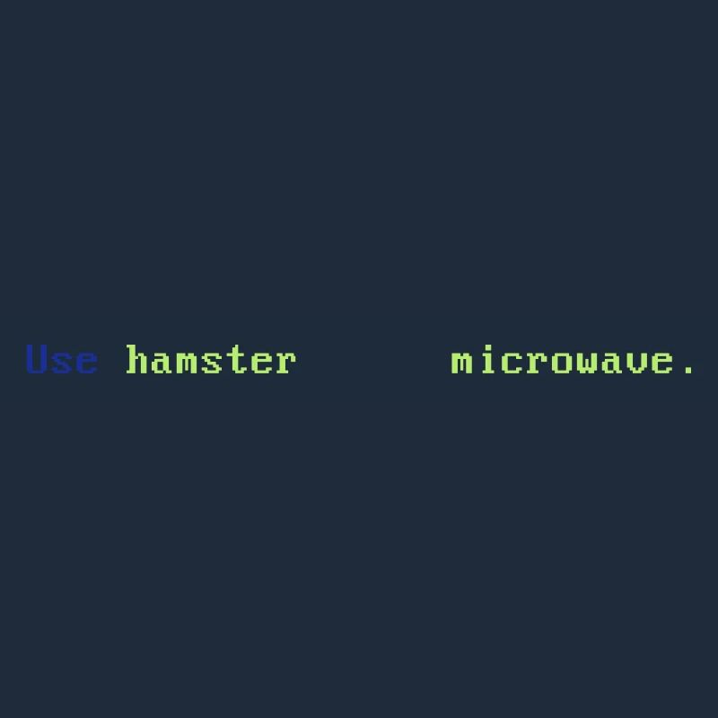 Use Hamster with microwave