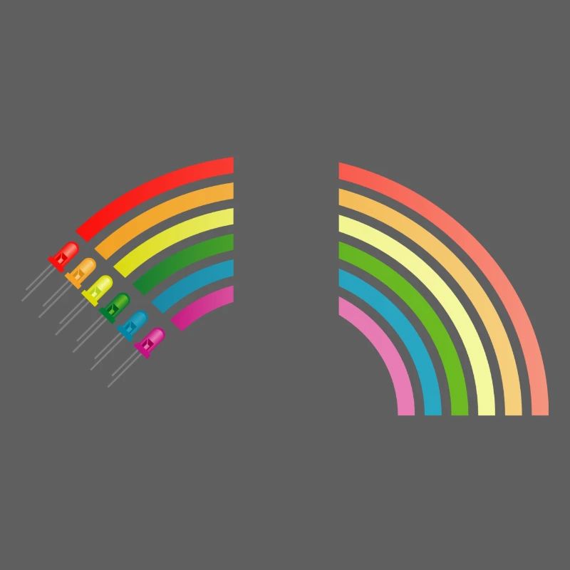 Regenbogen LED