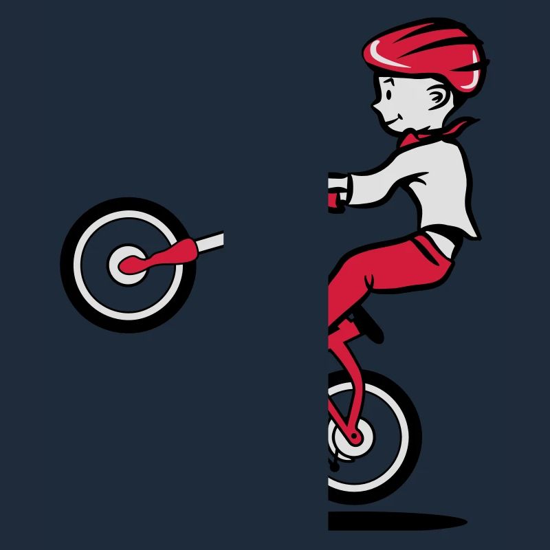 fahrrad biker junge kind